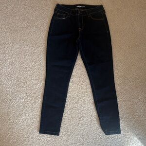 Old Navy Women Rockstar Dark Blue Skinny Jeans